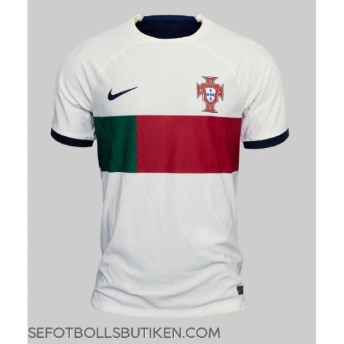 Portugal Diogo Dalot #2 Replika Borta matchkläder VM 2022 Korta ärmar